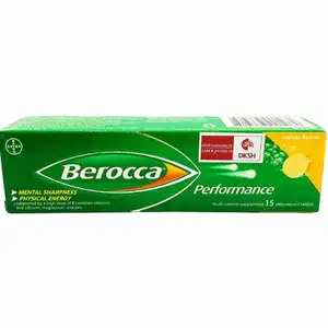 Vitamins Calcium & Magnesium Effervescent Tablets Mango Flavour - Berocca