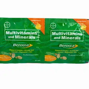 Vitamins Calcium & Magnesium Effervescent Tablets Orange Flavour - Berocca