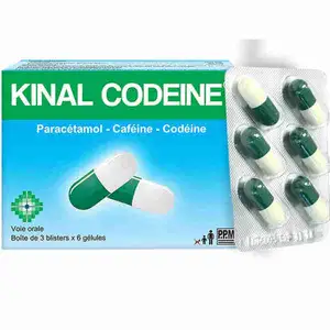 Paracetamol 400mg + Caffeine 62.5mg + Codeine 20mg - Kinal Condeine