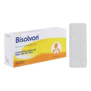 Phlegm Cough Bromhexine 8mg Tablets - Bisolvon