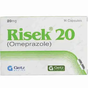 Omeprazole 20mg Capsules - RISEK
