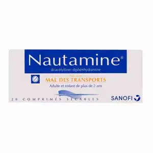 Diphenhydramine 90mg Tablets - Nautamine