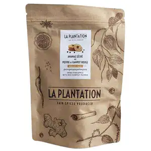 Dried Pineapple with Kampot Red Pepper - La Plantation