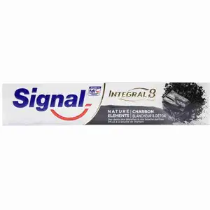 Integral 8 Actions Charcoal Toothpaste - Signal