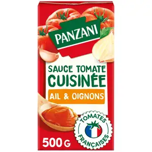 Cooked Tomato Sauce with Onion & Garlic - Panzani