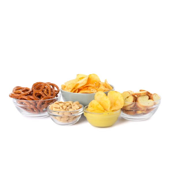 Nuts, Chips & Crackers