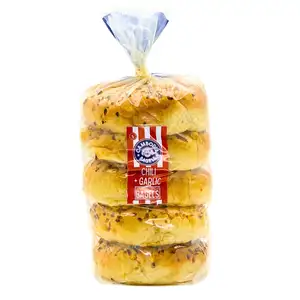 5 Chilli + Garlic Bagels - Cambodia Bagels