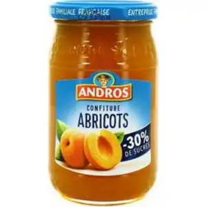 Apricot Jam Less Sugar 30% - Andros - Andros