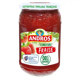 Strawberry Jam Less Sugar 30% - Andros