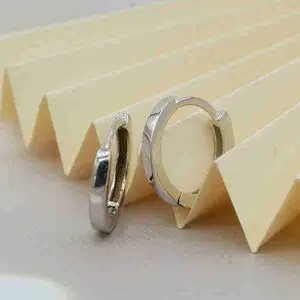 Hoops Silver 12mm - Alice Varini Jewelry