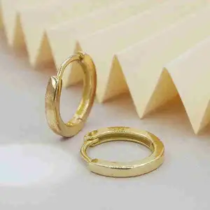 Hoops Silver Gold Plated - Alice Varini Jewelry