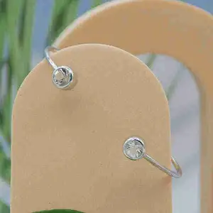 Bangle Quartz Round 6mm - Alice Varini Jewelry