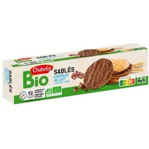 Milk Chocolate Shortbread Cereal Biscuit - Chabrior