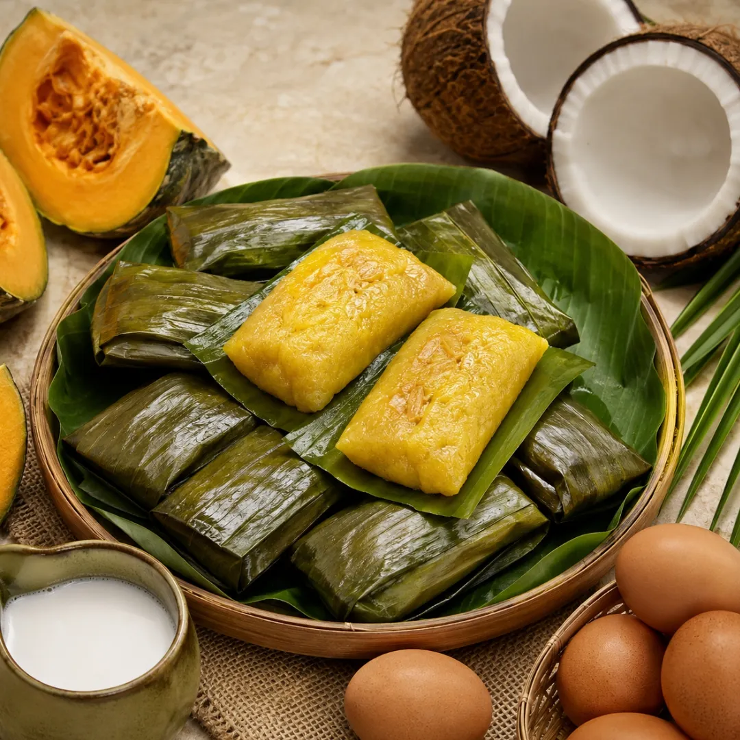 Make Your Own Khmer Pumpkin Cake