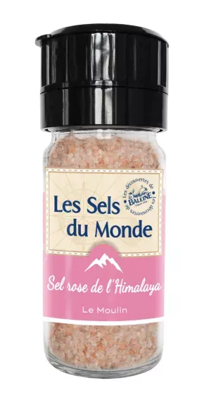 Himalayan Pink Salt Mill - Les Sels Du Monde