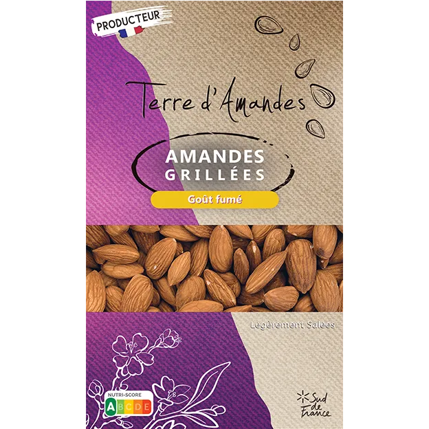 Salted Roasted Almonds with Skomy Flavor