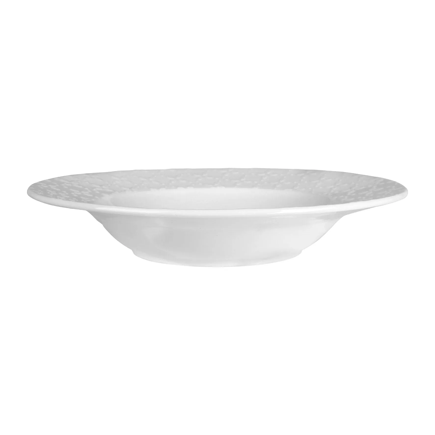 Porcelain White Soup Plate