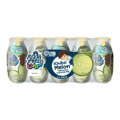 Ichiba Melon Flavored Cultured Milk