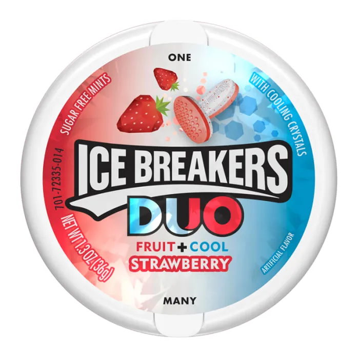 Dou Fruit & Cool Strawberry Candy - Ice Breakers