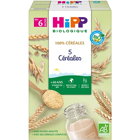 Baby Cereal from 6 Months, 5 Grains