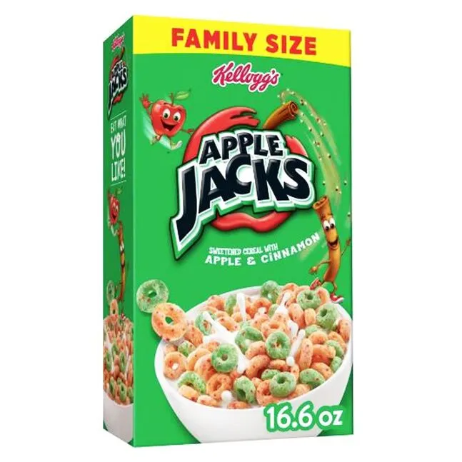 Apple Jacks Cereal