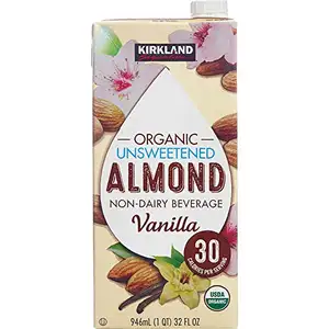 Organic Vanilla Flavoured Unsweetened Almond Beverage - Kirkland