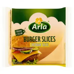  Cheddar Taste Burger Slices - Arla