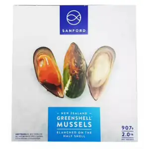 Green Shell Mussels - Sanford