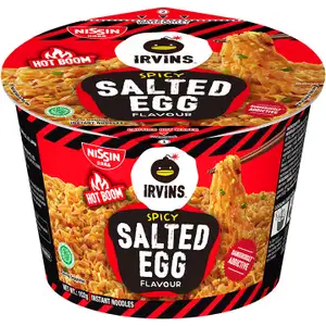 Spicy Salted Egg Instant Noodles - Irvins