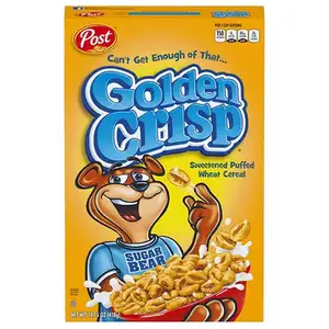 Golden Crisp (Sweetened Puffed Wheat Cereal) - Post