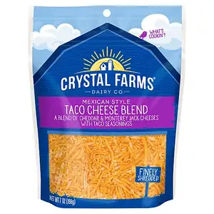 Shredded Taco Cheese & Blend Cheese - Crystal Farms