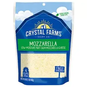 Shredded Mozzarella - Crystal Farms