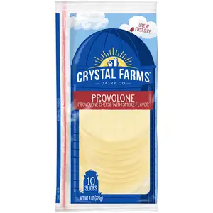 Provolone Cheese Slices - Crystal Farms