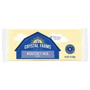 Monterey Jack Cheese Bloc - Crystal Farms