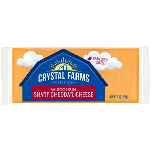 Sharp Cheddar Cheese - Crystal Farms