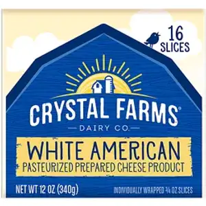 White American Slices - Crystal Farms