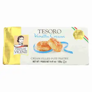 Tesoro Vanilla Cream Puff Pastry - Matilde Vicenzi