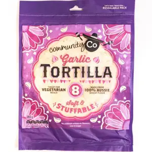 Tortillas Garlic - CommunityCo