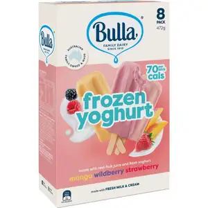 Frozen Yogurt Mango Wildberry Strawberry Ice Cream - Bulla