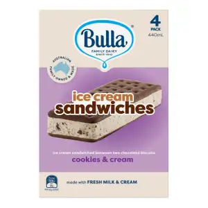 Ice Cream Sandwiches & Creamy - Bulla
