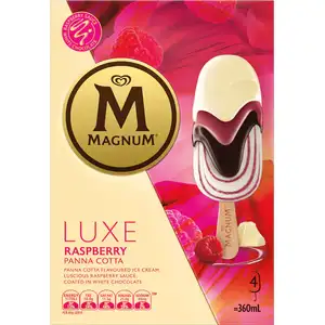 Ice Cream  Raspberry & Panna Cotta - Magnum