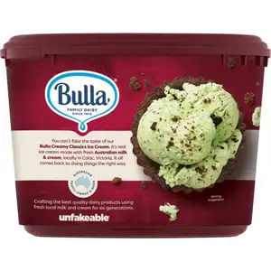 Mint Choc Chip Ice Cream - Bulla