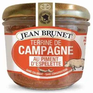Country Terrine with Espelette Pepper - Jean Brunet