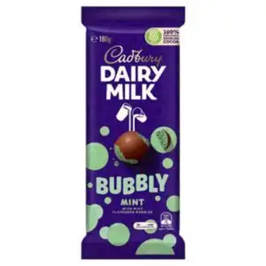 Bubbly Mint Milk Chocolate - Cadbury