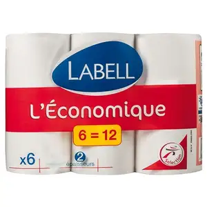 Economy White Toilet Paper - Labell