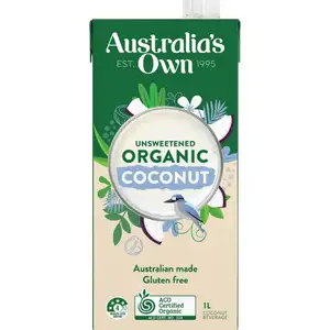 Organic Unsweetened Coconut Milk - Australia's Own