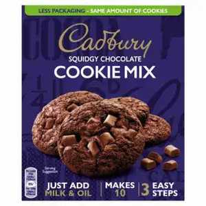 Squidgy Chocolate Cookie Mix - Cadbury