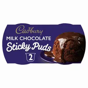 Milk Chocolate Sticky Puds - Cadbury