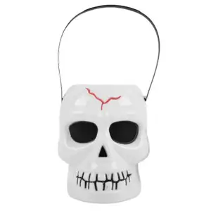 Halloween Skull Bucket