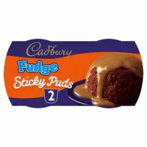 Fudge Sticky Puds - Cadbury